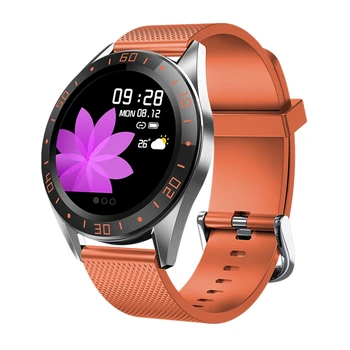 

GT105 1.22Inch Smartwatch Men Women Heart Rate Blood Pressure Monitor Smart Watch with Weather Push Music Control Call