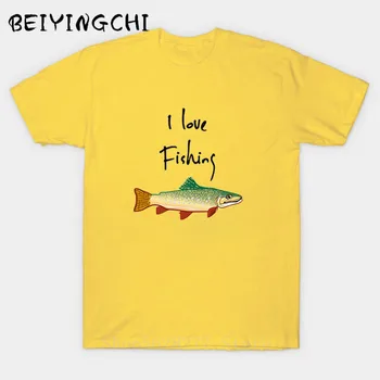 

I Love Fishing Letter TShirt Fashion Men Bass Fish It Funny Fishing Angler Hook Bait&Tackle Cotton raglan Short Sleeve T shirt