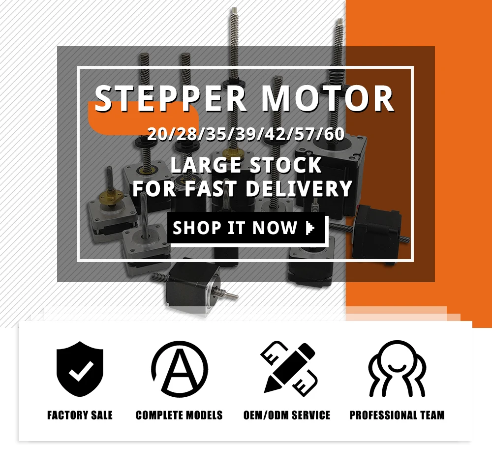 Medical linear stepper motor with lead screw and nut