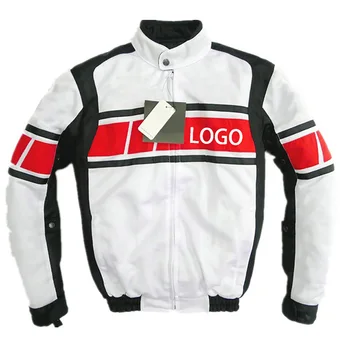 

Spring Summer Motorcycle Jacket Men Mesh Fabric Racing Suit Fashion Casual Touring Clothing Riding Motorbike Protective Gear C50