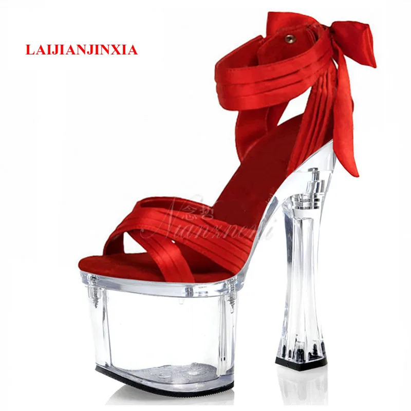 Laijianjinxia Nieuwe Open Teen Pole Dance Schoenen Stripper Hakken 18 Cm  Hoge Hakken Elegante Zoete Modellen Party Sexy Show Stage sandalen|Hoge  Hakken| - AliExpress