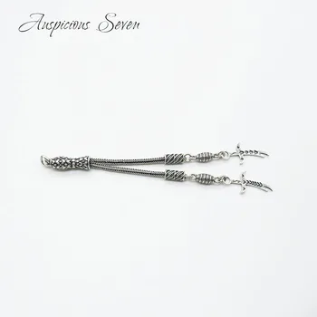 

tassel 925 silver Double whip BST2-002