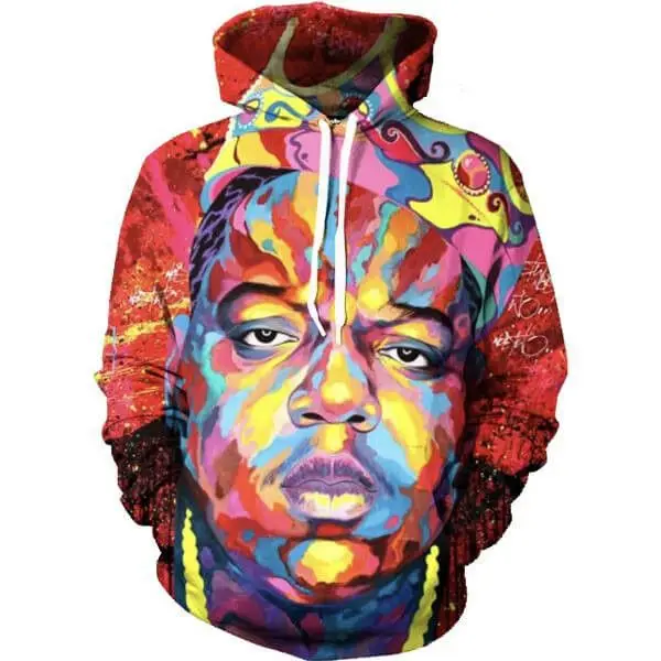 3D цветной Мужской пуловер с капюшоном и карманом мужская одежда мужские