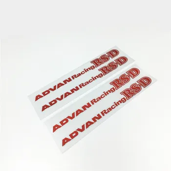 

Car Styling Motorcycle Wheel Vehicle Auto Wheel Sticker Decals for ADVAN Racing RSD