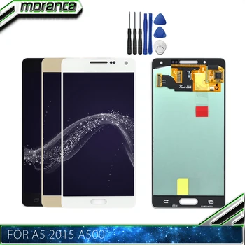 

New Tested AAA Quality For Samsung Galaxy A5 2015 A500 A500F A500M LCD Display + Touch Screen Digitizer Assembly Replacement
