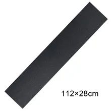Black Diamond Longboard Skateboard Grip Tape Sheet Abrasive Paper 125x27cm Waterproof Decks Sand Paper Non-slip Tear Resistant