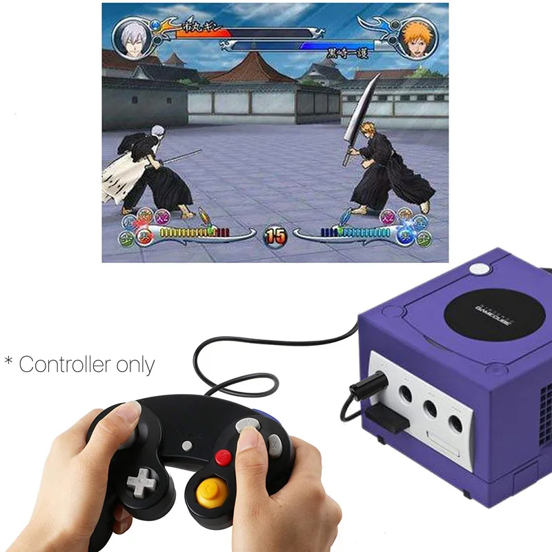Классический проводной джойстик DATA FROG геймпад для Nintendo Wii вибрационный