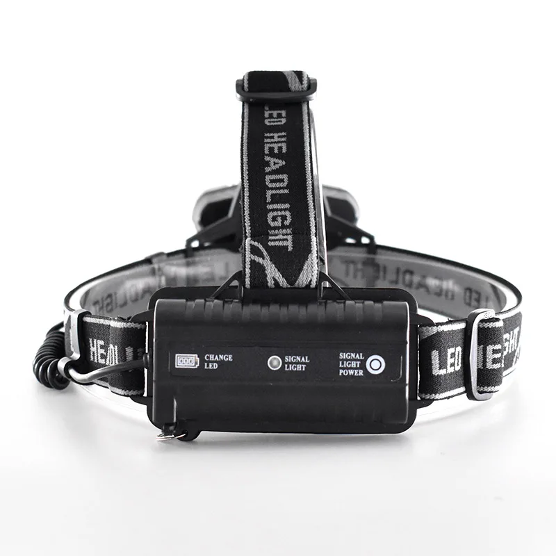 Hot Models Headlight Glare Rechargeable Super Bright Head-Mounted Night Fishing Lights Outdoor LED Waterproof Flashlight Miner's