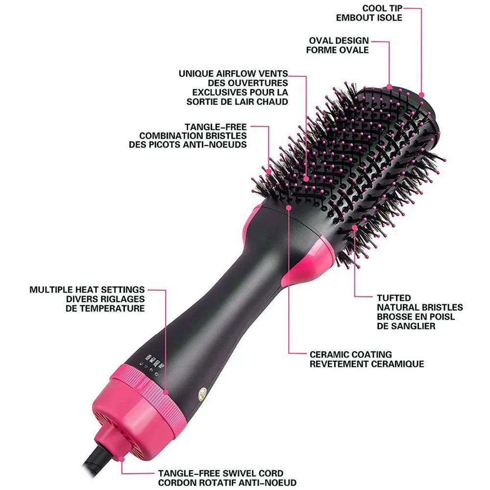 Hf58f956267bf4c1895e0b877217be623I Hair Dryer Brush and Volumizer for Styling