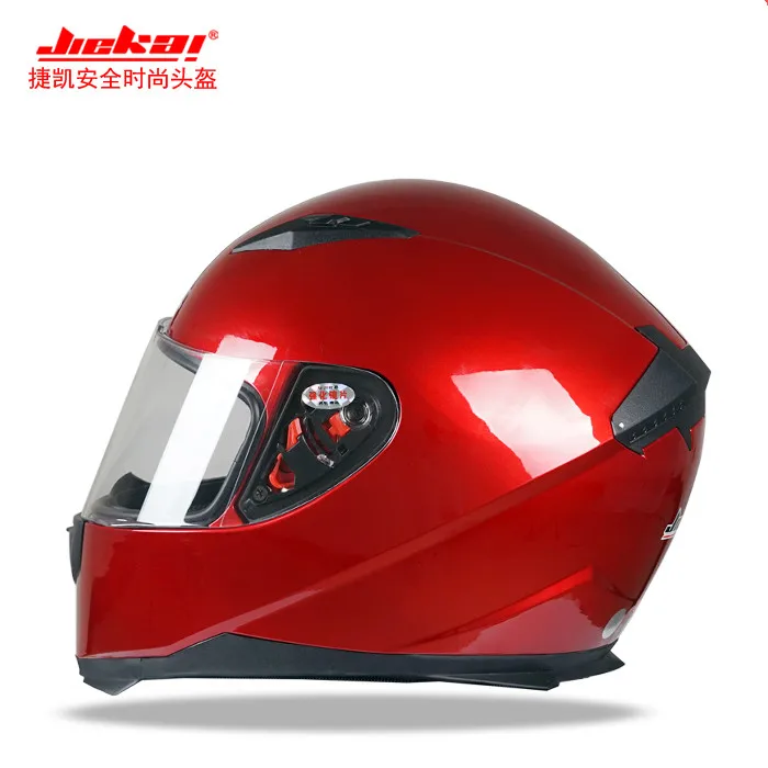 New JIEKAI Full Face Motorcycle helmets Winter Warm women men knight racing motocross moto helmet JK313 made of ABS - Цвет: 7