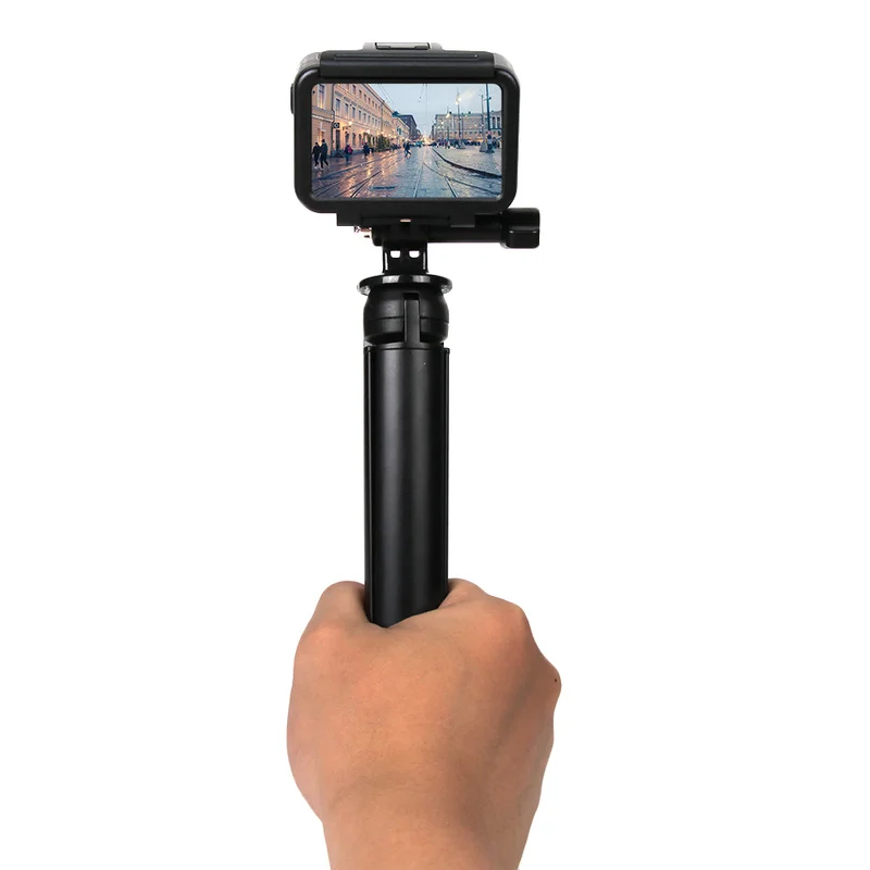

For DJI OSMO Action Camera Adapter Holder Connector Camera Tripod Extension Self Stick Rod Pole For DJI Osmo Action Accessories