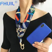 Мобильный настраиваемый ремешок на шею для ключа, карты, телефона, шнур kawaii, ремешок на запястье, ручная клавиша, шнур, ожерелье, держатель для телефона, веревка