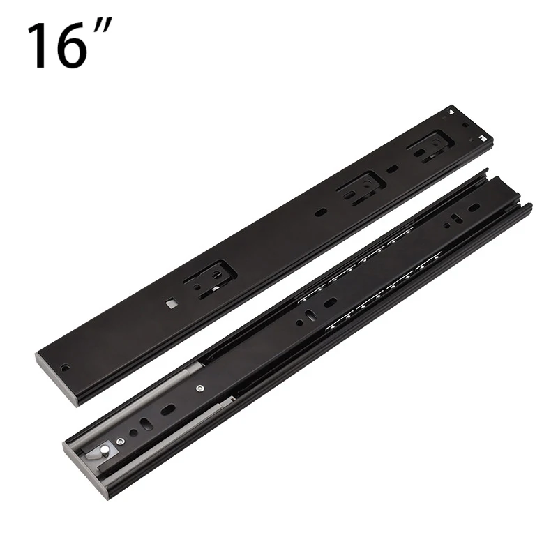 

2pcs 12-16 Mini Short Drawer Slides Furniture Guide Rail Track Cupboard Slide