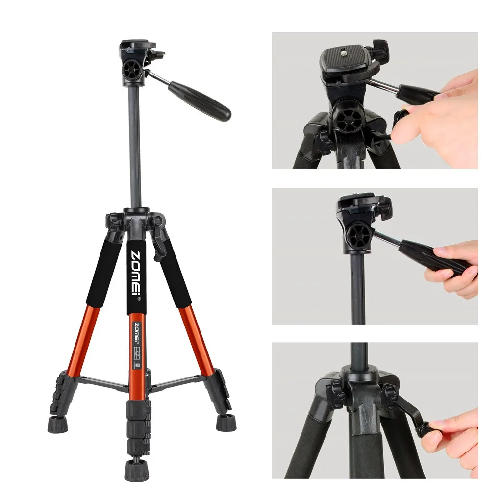 Портативный штатив из алюминиевого сплава для камеры Canon Nikon Sony DV видео #