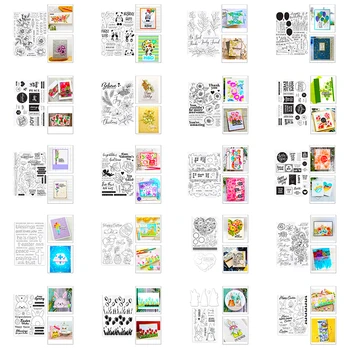 

2020 New Hot Easter Eggs Metal Cutting Dies and Stamps Sets Flower Leaves Die Cut Cross Bunny Scrapbooking Foil For Card Making