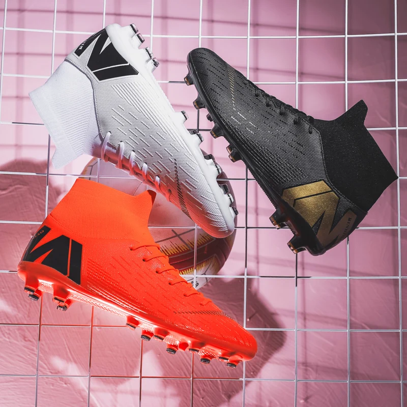 Skup Męskie korki piłkarskie buty korki dziecięce buty piłkarskie Outdoor turf Athletic zawód korki trening piłki nożnej Sneaker Kids