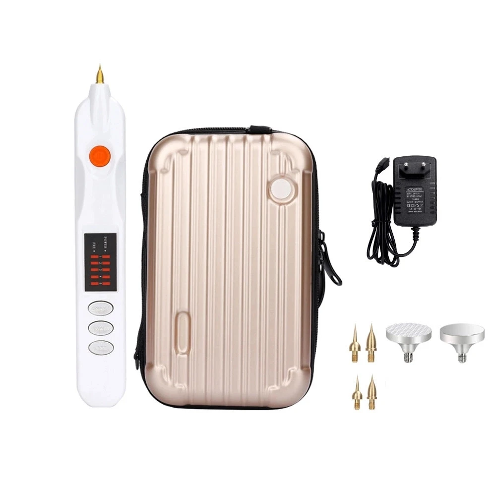 

Electric Plasma Pen Mole Removal Dark Spot Remover LCD Skin Care Point Pen Skin Wart Tag Tattoo Removal Tool Beauty Care