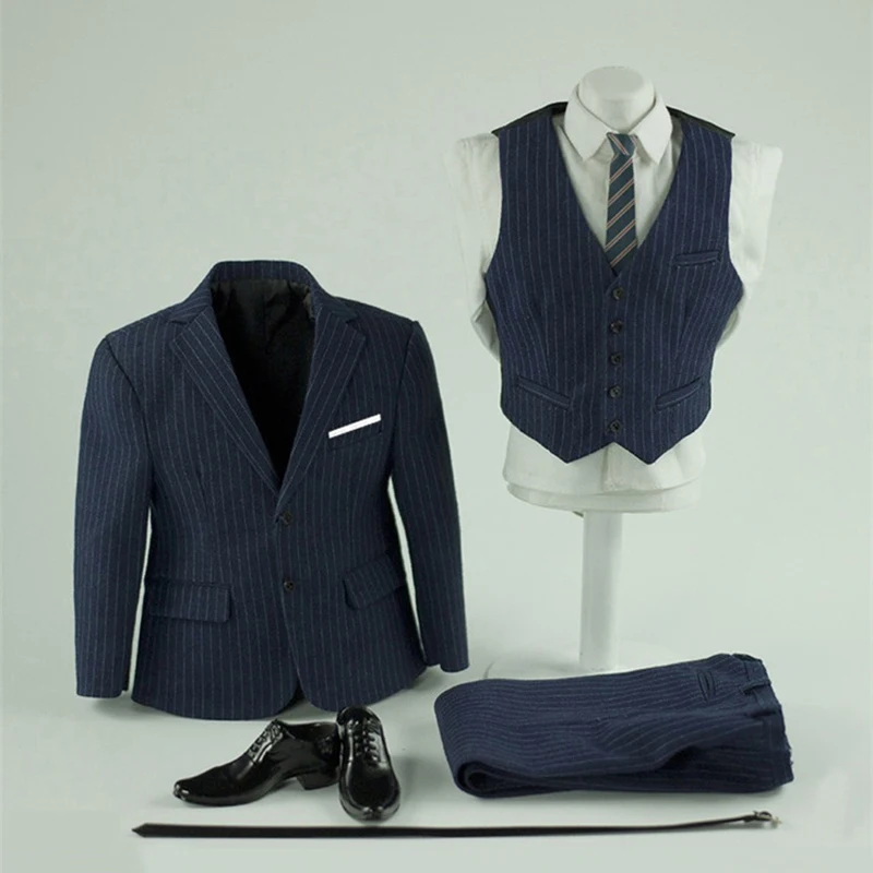 

CEN-M05 1/6 Gentleman Suit Set Clothes Accessories for 12'' TBL PH Male Action Figure Body 3 Colors Optional In Stock