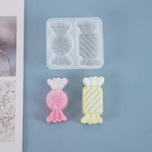 Candy Shape Silicone Molds Cartoons Sweet Epoxy Resin Mold Cake Cheese Mould for DIY Crafts Chocolate Dessert Pastry Accessories