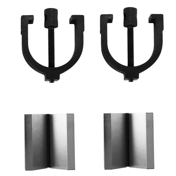 

V-Block Steel V-Shaped Table V30 Fixture Milling Machine Clamping Tool Lathe Milling Machine Drilling Machine