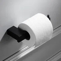 toilet paper holder matte black