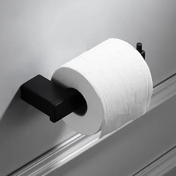 toilet paper holder matte black
