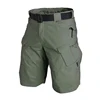 Multi-pocket Tactical Cargo Shorts Men Khaki Jogger Outdoor Waterproof Military Casual Loose Men Shorts 1