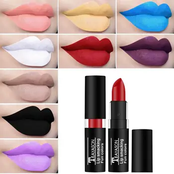

Dark Loli Matte Lipstick Long Lasting Waterproof Lip Liquid Charming Lip Gloss Easy To Wear Makeup Comestics Tools Cool TSLM2