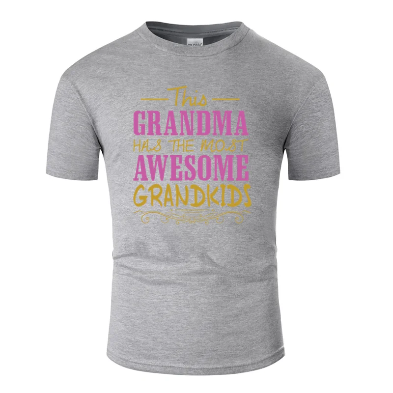 Men-Gray Креативная комичная футболка с надписью this grandma, тонкая Однотонная футболка, Веселая футболка для фитнеса, европейский размер, S-5xl, топ в стиле хип-хоп - Цвет: Men-Gray