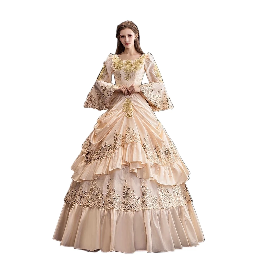 Rococo Baroque Marie Antoinette Ball Dresses Century Renaissance Historical Period Victorian Gown for Women|Dresses| - AliExpress