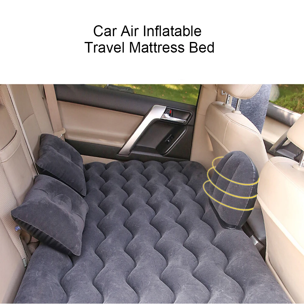 Larger Size Durable Car Back Seat Cover Car Air Mattress Travel Bed Moisture-proof Inflatable Mattress Air Bed Without Pump