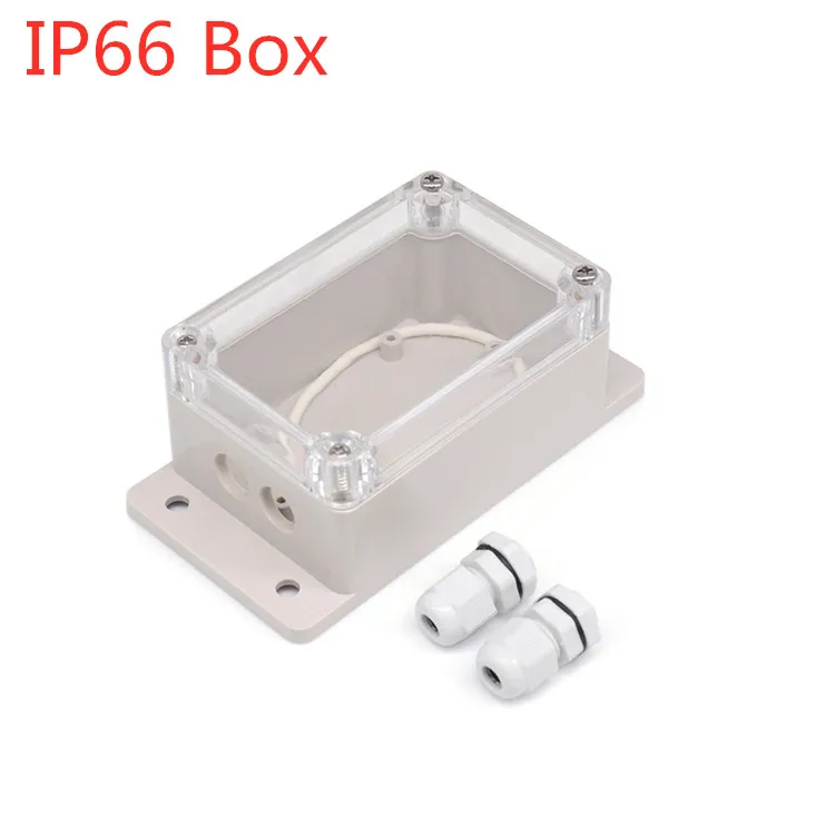 IP66 Box Sonoff Basic R2 Wifi DIY умный беспроводной пульт дистанционного управления Domotica светильник-контроллер умный модуль для работы с Alexa Google Home eWeLink - Комплект: IP66 Box