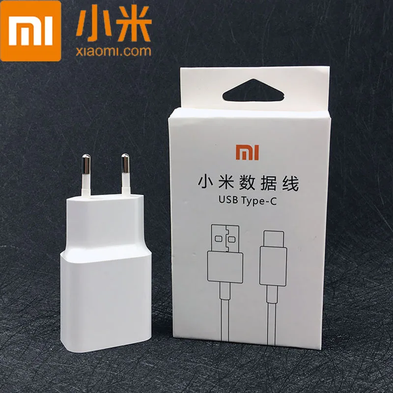 Xiaomi mi 9 быстрое зарядное устройство QC 3,0 Быстрый зарядный адаптер usb type c кабель для mi a1 a2 mi 8 mi x 2 3 красный mi note 7 k20 pro