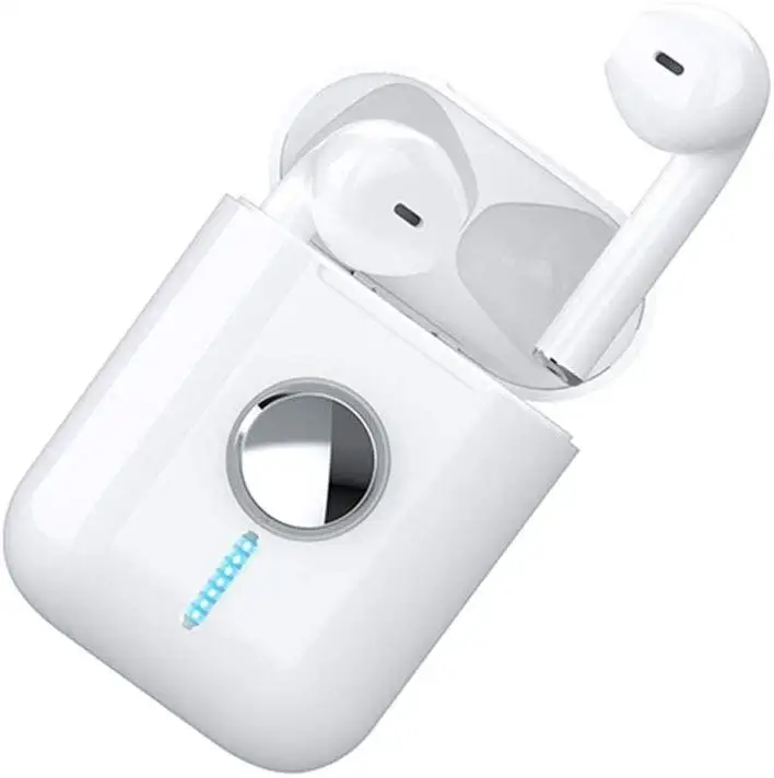 TWS Беспроводные наушники с поворотом на палец, Bluetooth наушники, стерео наушники, спортивные наушники с защитой от пота, кнопки управления для Android iOS
