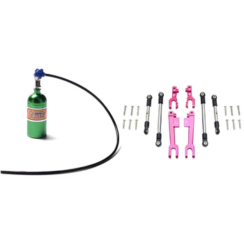 

Simulated NOS Nitrogen Bottle for 1/10 RC RC4WD D90 D110 TRX4 Green & Alloy Front + Rear Sway Bar and Steel Linkage
