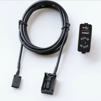 

USB Adapter cable 9237656 For BMW E39 E53 X5 Z4 E83 E85 E86 X3 Audio 12Pin