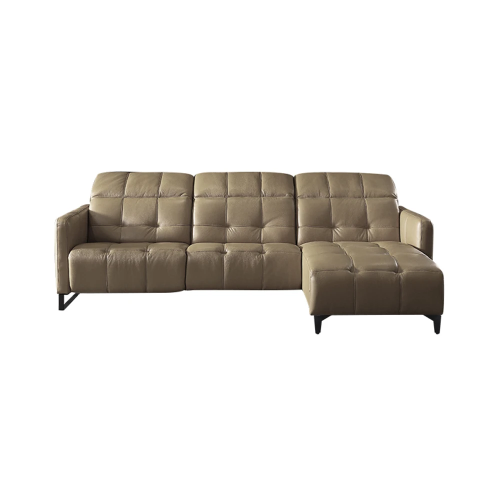 sofa ruang tamu sofa sudut real asli sofa kulit listrik kursi desainer l bentuk muebles de sala moveis 258x170 cm