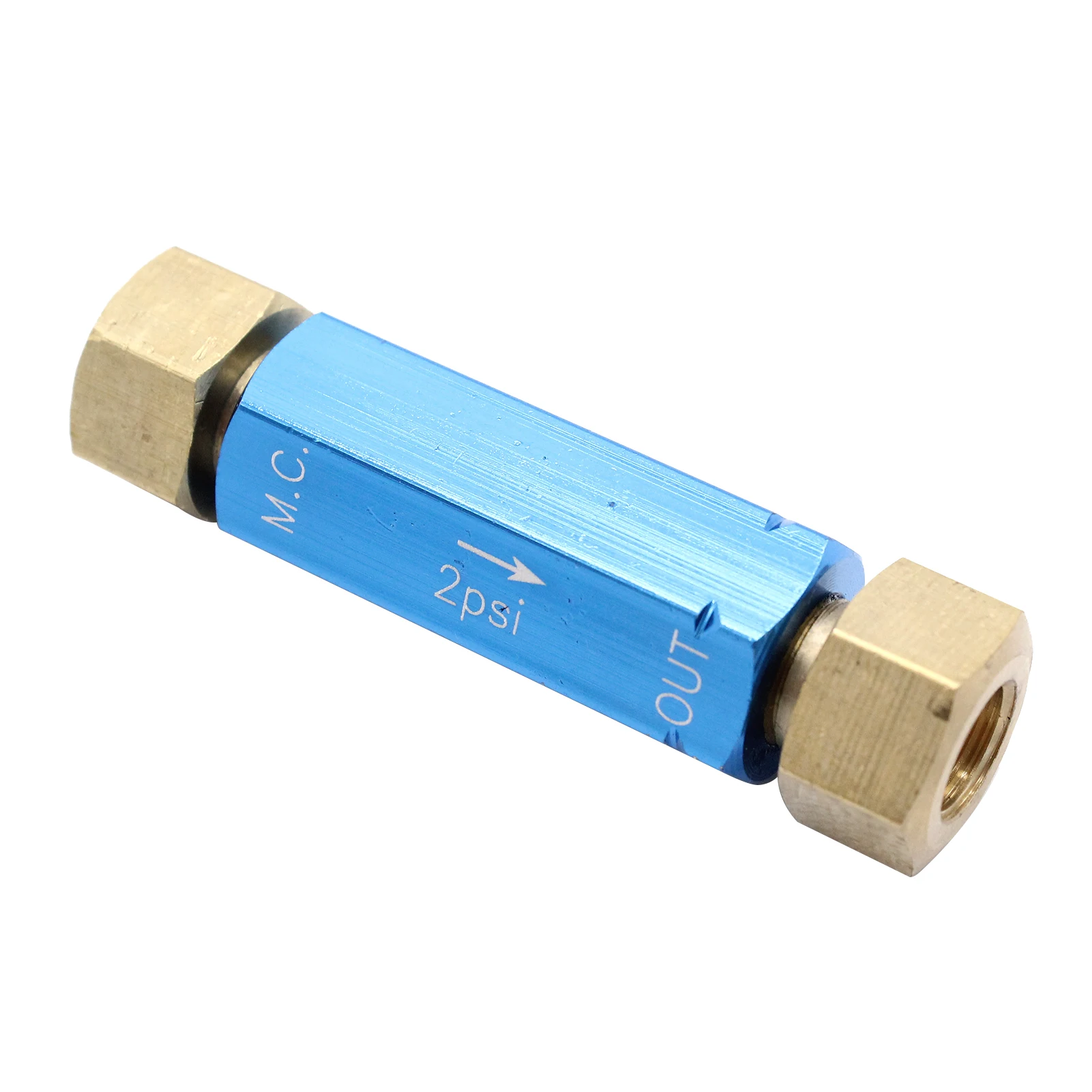 Residual Disc Brake Proportioning Valve 2LB Pressure Valve Brake Check Rod for Disc 3/8-24'' Fittings