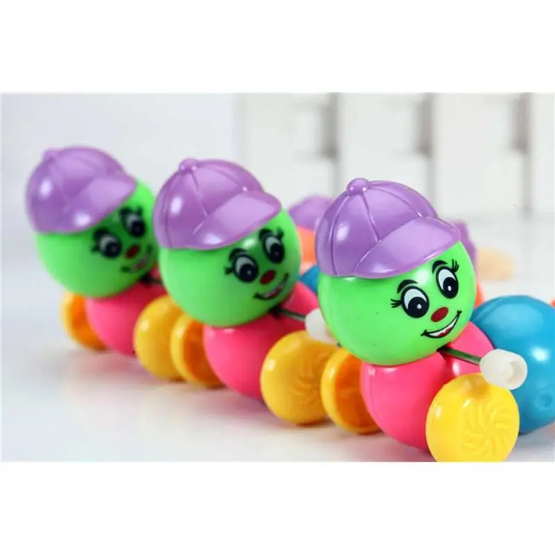 Infant Cartoon Caterpillar Clockwork Vintage Toys Wind Up Classical Toy Random Skillful Design and Exquisite Appearance Infant Cartoon Caterpillar Clockwork Vintage Toys Wind Up Classical Toy Random Skillful Design and Exquisite Appearance