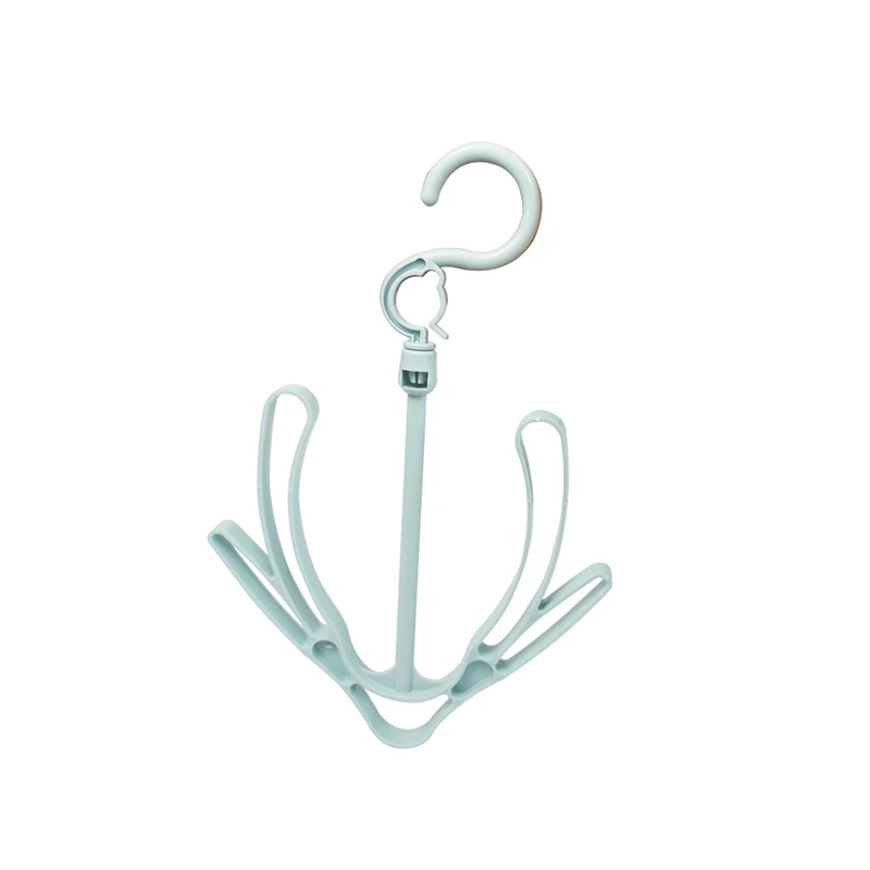 Perforated support clothes rack nine-hole hanger coat rack hanger hook storage rack Shoe rack