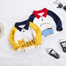 Модный пуловер для малышей; свитера для мальчиков с рисунком; Мягкий Топ для новорожденных; повседневные толстовки с капюшоном для От 6 месяцев до 4 лет; Праздничная верхняя одежда для малышей