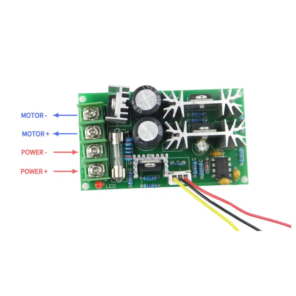 CHANCS мини Электрический мотор 775 AC/DC 12V/24V Шестерни с PWM Регулируемый реверсивный