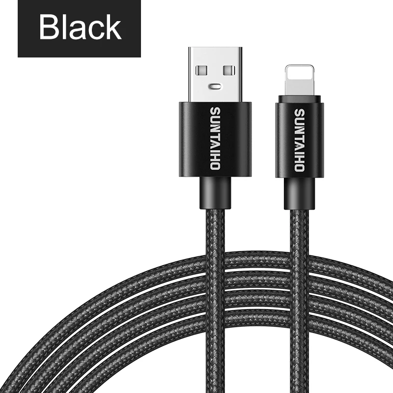Suntaiho 2.4A usb кабель для айфона X зарядный кабель для айфона XR MAX ...