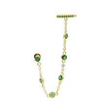 Серьги с длинной цепочкой Женская модная Серьга для женщин Висячие 1 шт. панк рок стиль юная цепочка на подарок серьги с кисточками