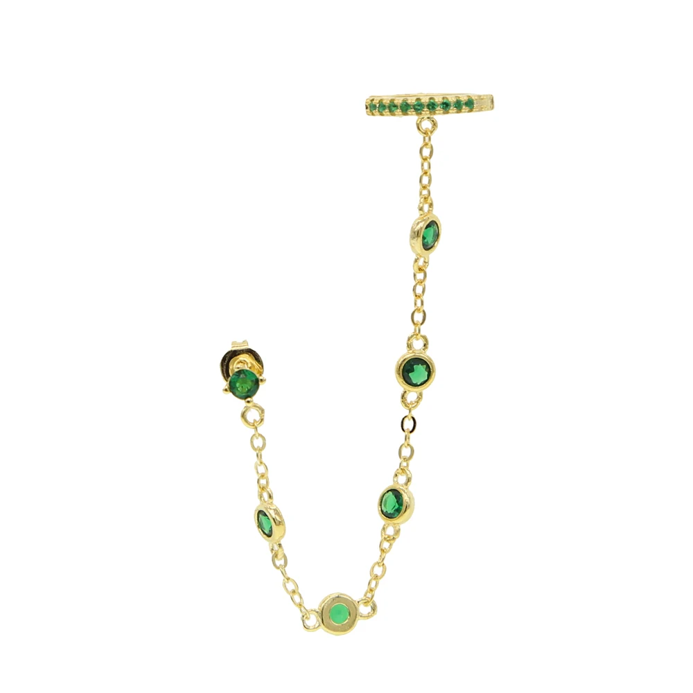 

2019 earings long chain women fashion earing for womens dangling 1piece Punk Rock Style Young Gift Chain Tassel Earrings