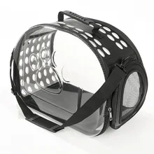 Переноска для кошек, собак, прозрачная переносная складная дорожная сумка, дышащая сумка для питомцев, сумка для кошек, щенков, переноска для домашних животных