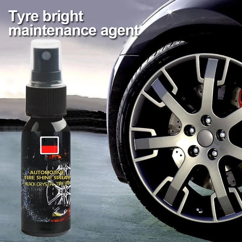 Car Accessories 30lm Auto Wheel Cleaner Tire Cleaning Agent Tire Polish