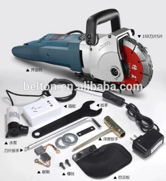 ODETOOLS 4500W Professional no bead angle concrete wall chaser