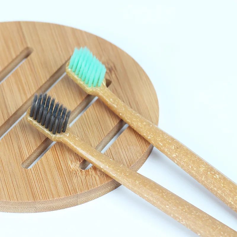 

Environmentally Friendly Adult Logs Toothbrush Household Bamboo Charcoal Gum Shield Tooth Stain Removal Individual Package Custo