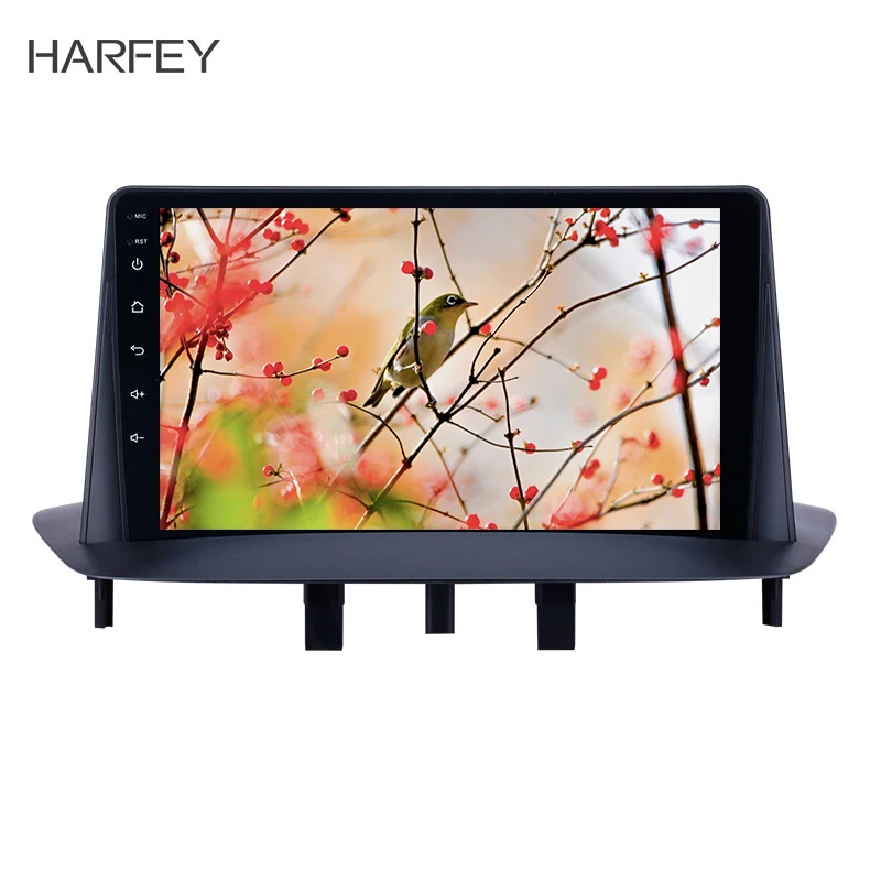 

Harfey 9 inch Bluetooth GPS Navigation Car Radio Android 8.1 HD Touchscreen for Renault Megane 3 2009-2014 support Carplay SWC